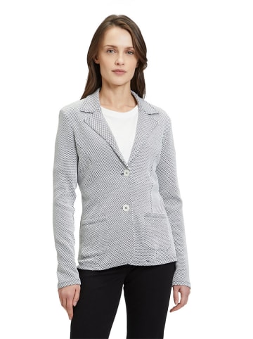 Betty Barclay Blazer in Dunkelblau/Creme