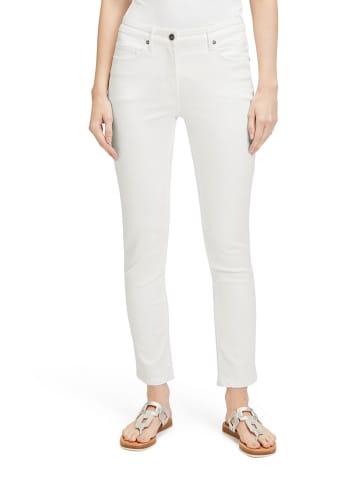 Betty Barclay Stoffen broek - Slim fit - wit