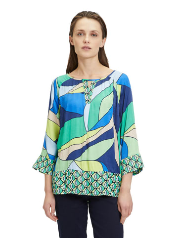 Betty Barclay Bluse in Blau/Grün