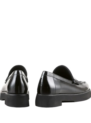Högl Leren mocassins "Stanley" zwart