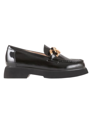 Högl Leder-Slipper "Stacy" in Schwarz