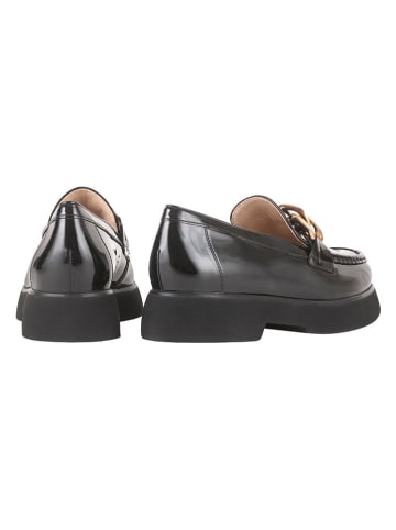 Högl Leder-Slipper "Stacy" in Schwarz