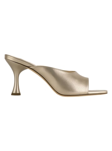 Högl Leder-Pantoletten "Ariane" in Gold