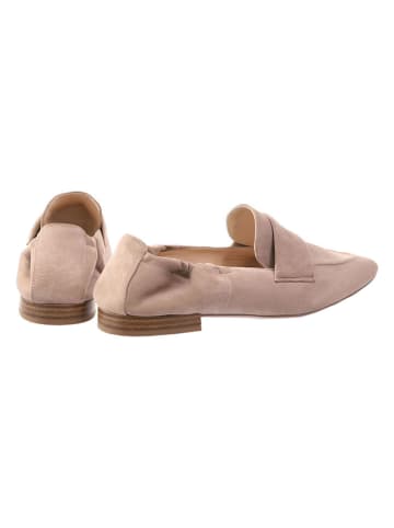 Högl Leder-Slipper "Charlie" in Taupe