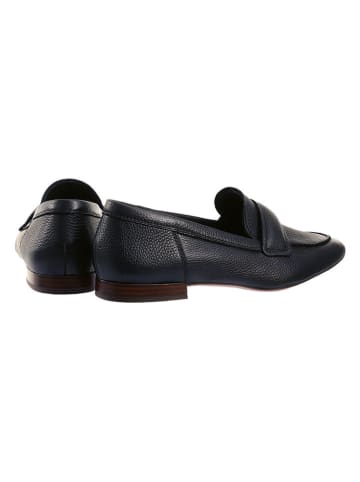 Högl Leder-Slipper "Geena" in Dunkelblau