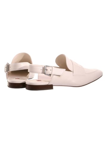 Högl Leder-Slingslipper "Pam" in Creme