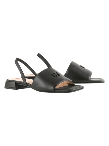 Högl Leder-Sandalen "Salina" in Schwarz