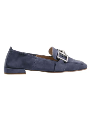 Högl Leder-Slipper "Amina" in Dunkelblau
