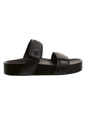 Högl Leder-Pantoletten "Patty" in Schwarz