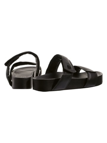 Högl Leder-Pantoletten "Patty" in Schwarz