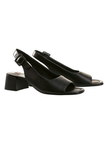 Högl Leder-Sandaletten "Klara" in Schwarz