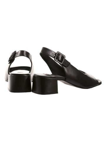 Högl Leren haksandalen "Klara" zwart