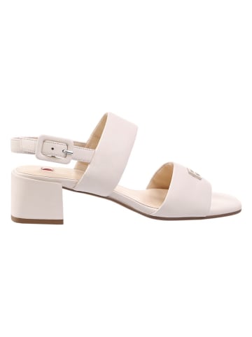 Högl Leder-Sandaletten "Demi" in Creme