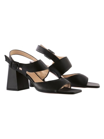 Högl Leren haksandalen "Julie" zwart