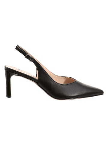 Högl Leder-Slingpumps "Maribel" in Schwarz