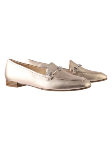 Högl Leder-Slipper "Close" in Gold