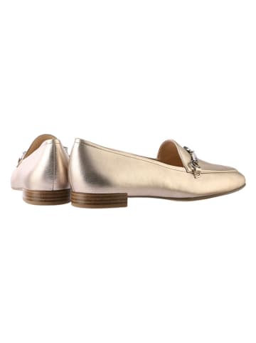 Högl Leder-Slipper "Close" in Gold