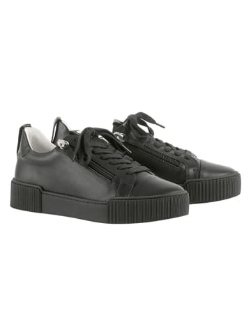 Högl Leder-Sneakers "Comfy" in Schwarz