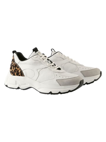 Högl Leren sneakers "Faith" wit/meerkleurig