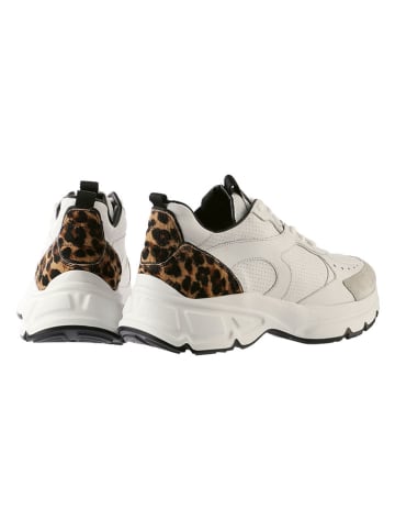 Högl Leren sneakers "Faith" wit/meerkleurig