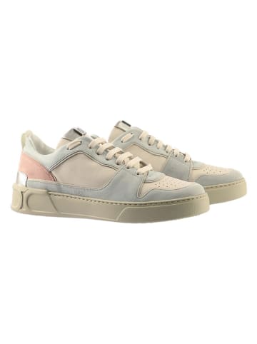 Högl Skórzane sneakersy "Macba Seven" w kolorze kremowym ze wzorem