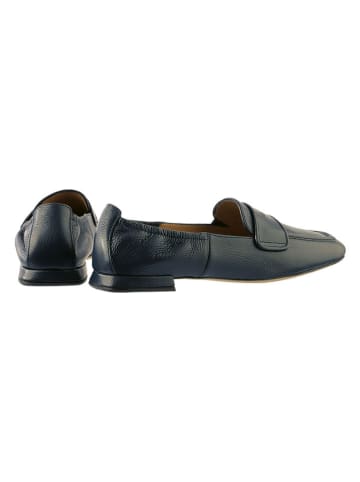 Högl Leren instappers "Liu" donkerblauw