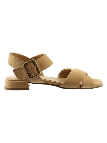 Högl Leren sandalen "Korinna" lichtbruin