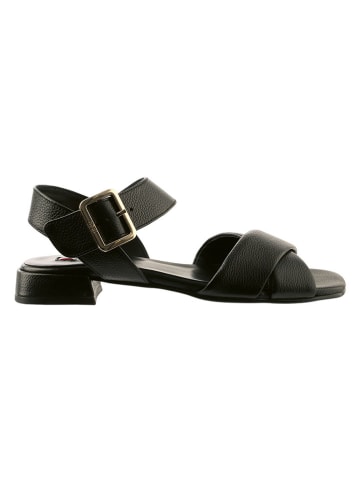 Högl Leder-Sandalen "Korinna" in Schwarz