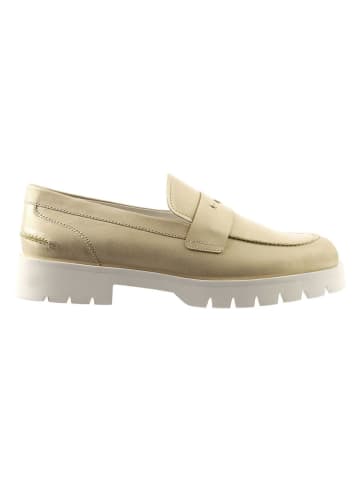 Högl Leder-Slipper "Bailey" in Gold