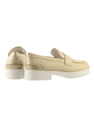 Högl Leder-Slipper "Bailey" in Gold