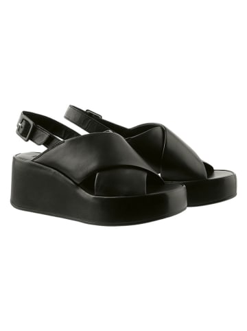 Högl Leder-Sandaletten "Lucie" in Schwarz