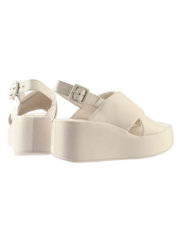 Högl Leder-Sandaletten "Lucie" in Creme