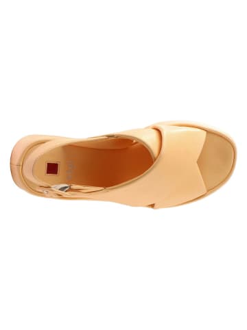 Högl Leren haksandalen "Lucie" oranje