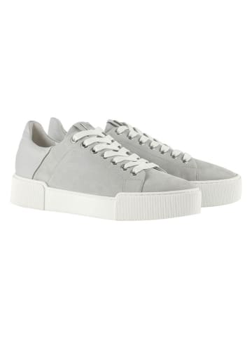 Högl Leder-Sneakers "Blade" in Hellgrau