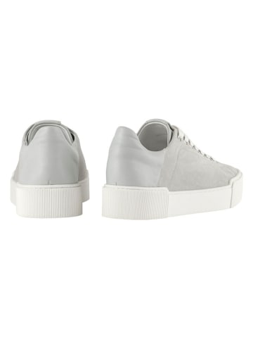 Högl Leren sneakers "Blade" lichtgrijs