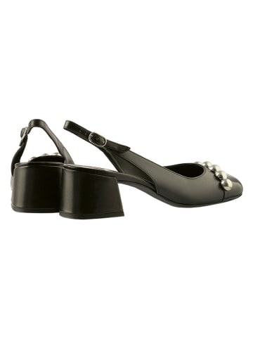 Högl Leder-Slingpumps "Ashley" in Schwarz