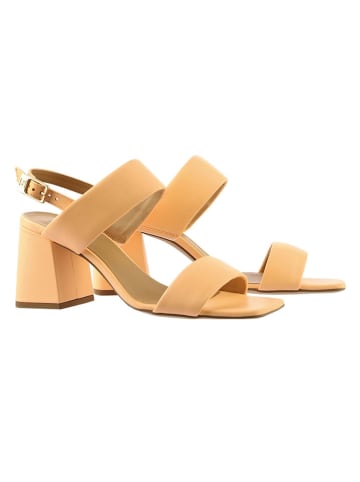 Högl Leder-Sandaletten "Peach" in Orange