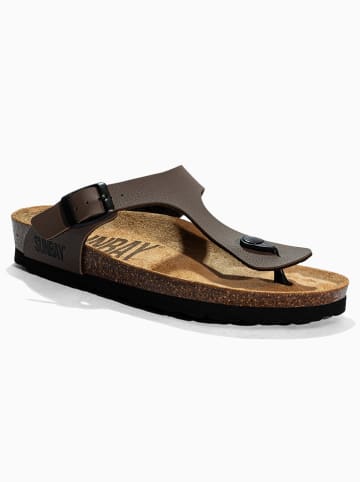 Sunbay Teenslippers "Camelia" bruin
