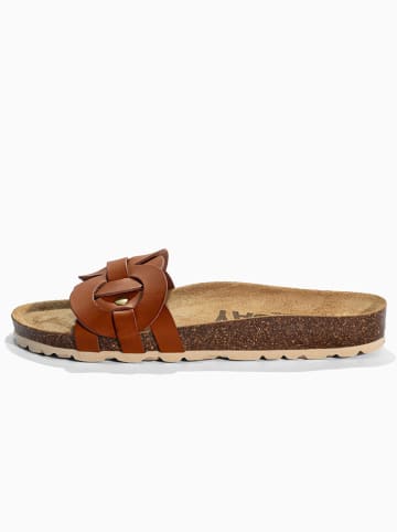 Sunbay Slippers "Lazuli" bruin
