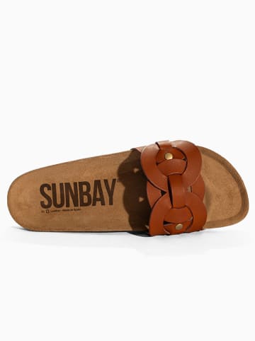 Sunbay Klapki "Lazuli" w kolorze brązowym