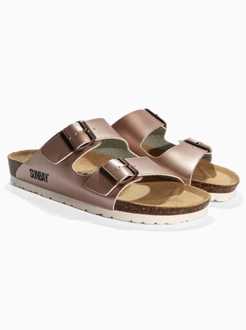 Sunbay Slippers "Trefle" roségoudkleurig
