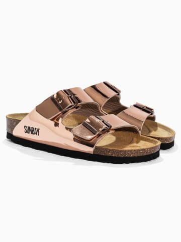 Sunbay Slippers "Trefle" roségoudkleurig