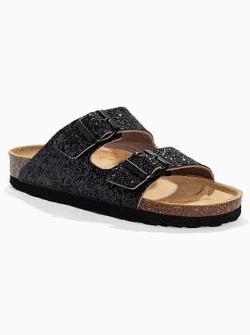 Sunbay Slippers "Trefle" zwart