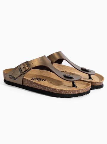 Sunbay Zehentrenner "Camelia" in Gold