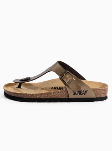 Sunbay Zehentrenner "Camelia" in Gold