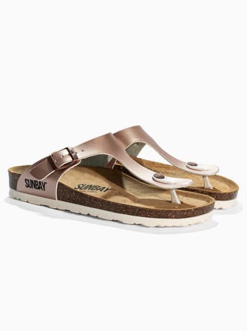 Sunbay Zehentrenner "Camelia" in Roségold