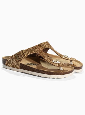 Sunbay Zehentrenner "Camelia" in Gold