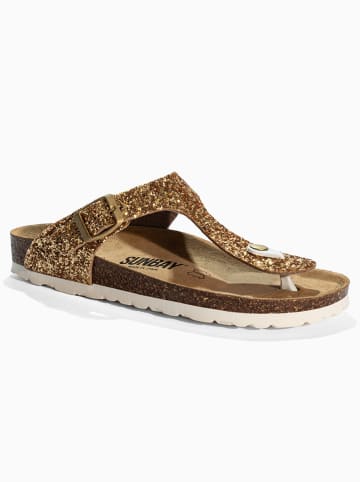 Sunbay Zehentrenner "Camelia" in Gold