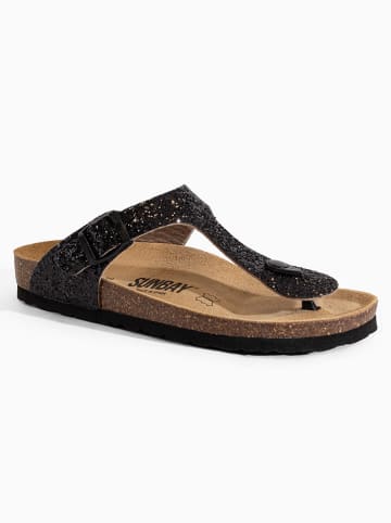 Sunbay Zehentrenner "Camelia" in Schwarz