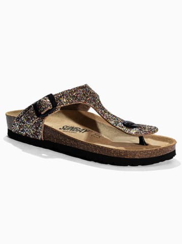 Sunbay Teenslippers "Camelia" meerkleurig
